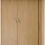 Seconique Oslo 2 Door Wardrobe in Antique Pine Finish 9