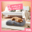 (Small/Medium) Snug Furry Friends Super Fluffy Dog Pet Bed 4
