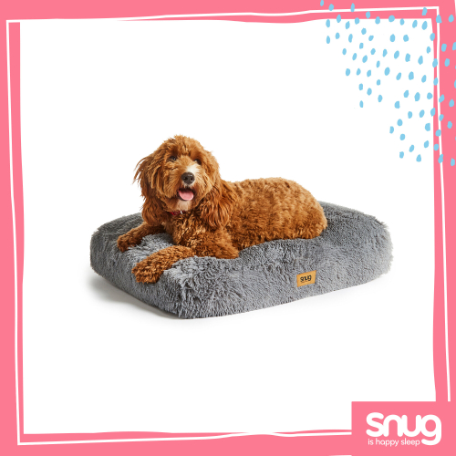(Small/Medium) Snug Furry Friends Super Fluffy Dog Pet Bed