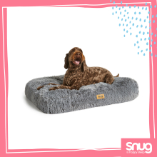 (Large) Snug Furry Friends Super Fluffy Dog Pet Bed