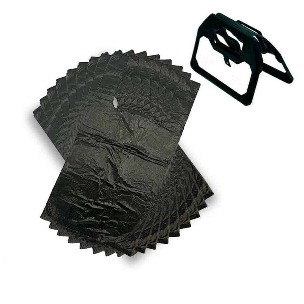 Pets Instinct Pet Pooper Scooper Dog Waste 50 Dog Bags With Handle Ties Poo Bags