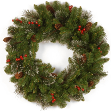 Crestwood Spruce Unlit Wreath 30" Diameter