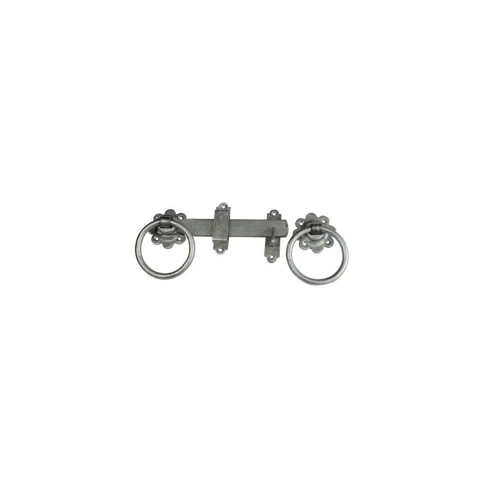 Eliza Tinsley Ring Gate Latch Galvanised 5014267515158