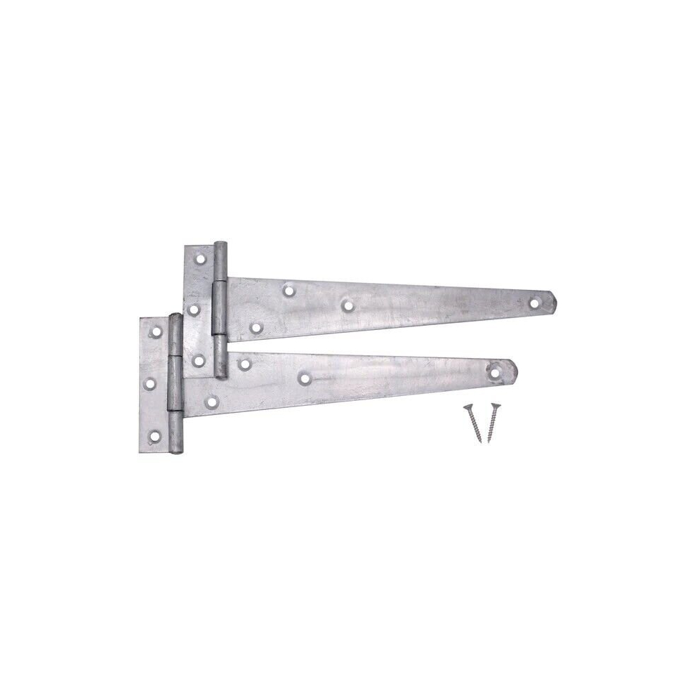 Eliza Tinsley Medium Tee Hinges 14" Galvanised 5014267516698
