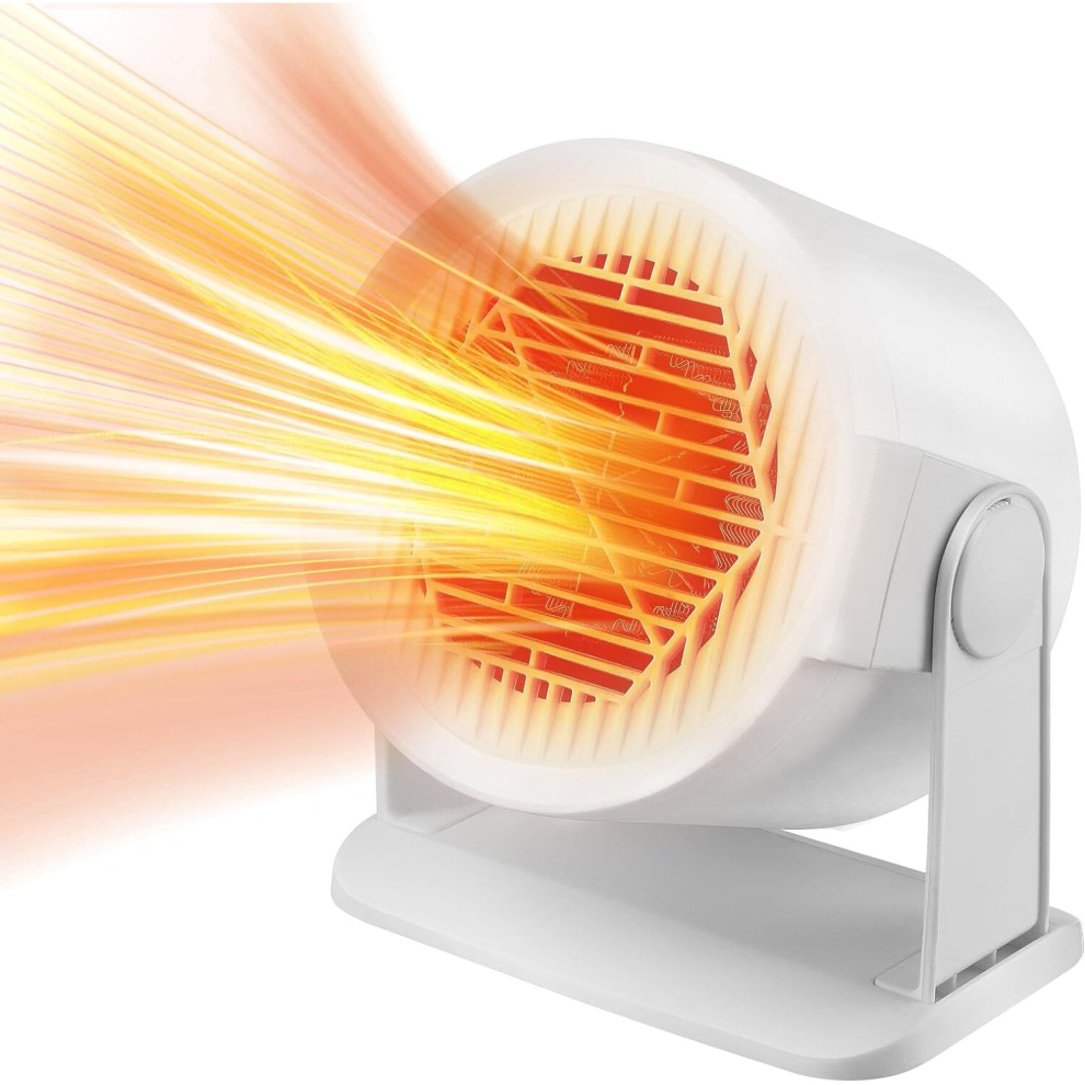Electric Heater Portable Silent Small Adjustable 3s Fast Heating