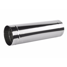 80mm / 0.5m Rigid Duct Tube 3.15" Stove Chimney Flue Liner