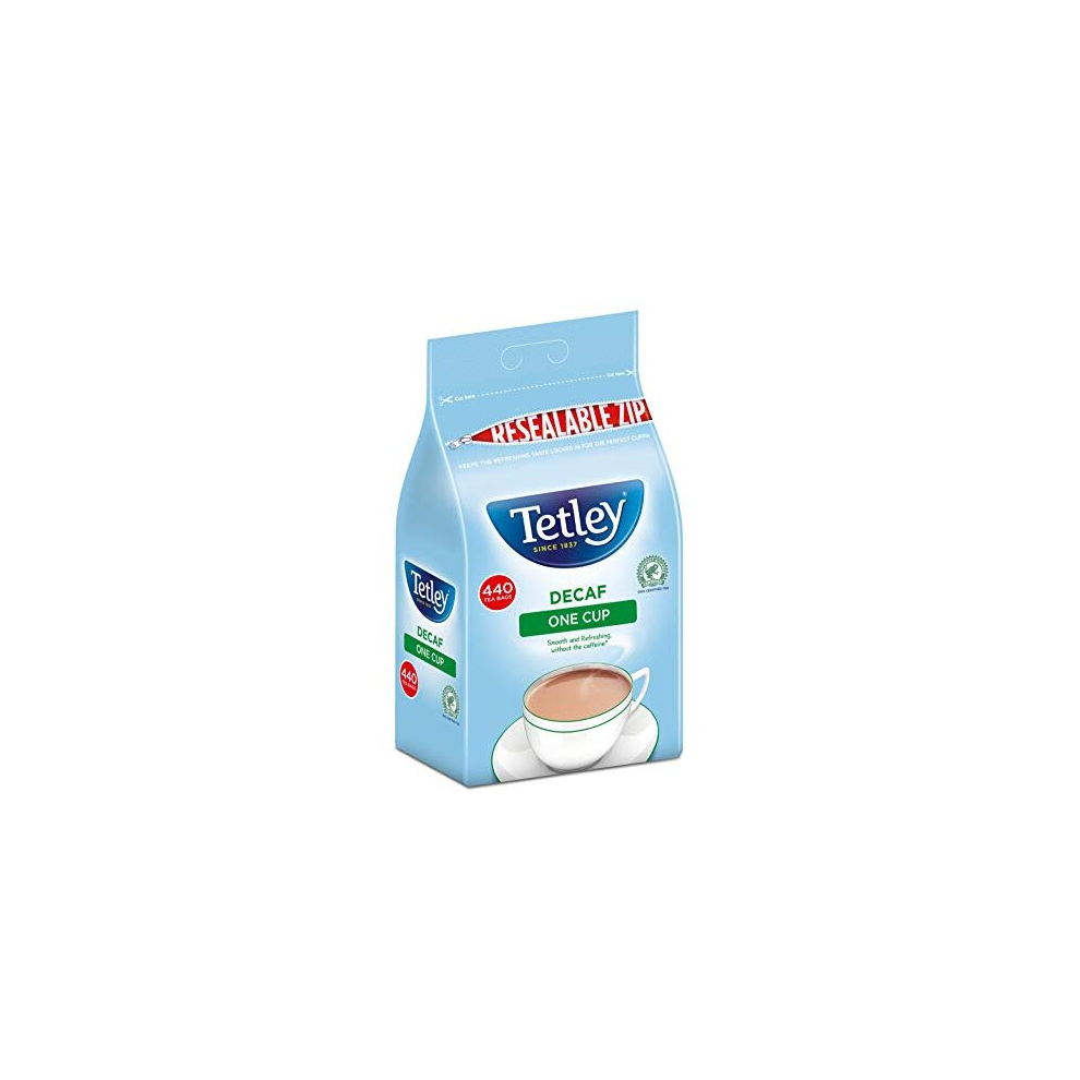 Tetley One Cup Decaf Tea, Pack of 440 Tea Bags