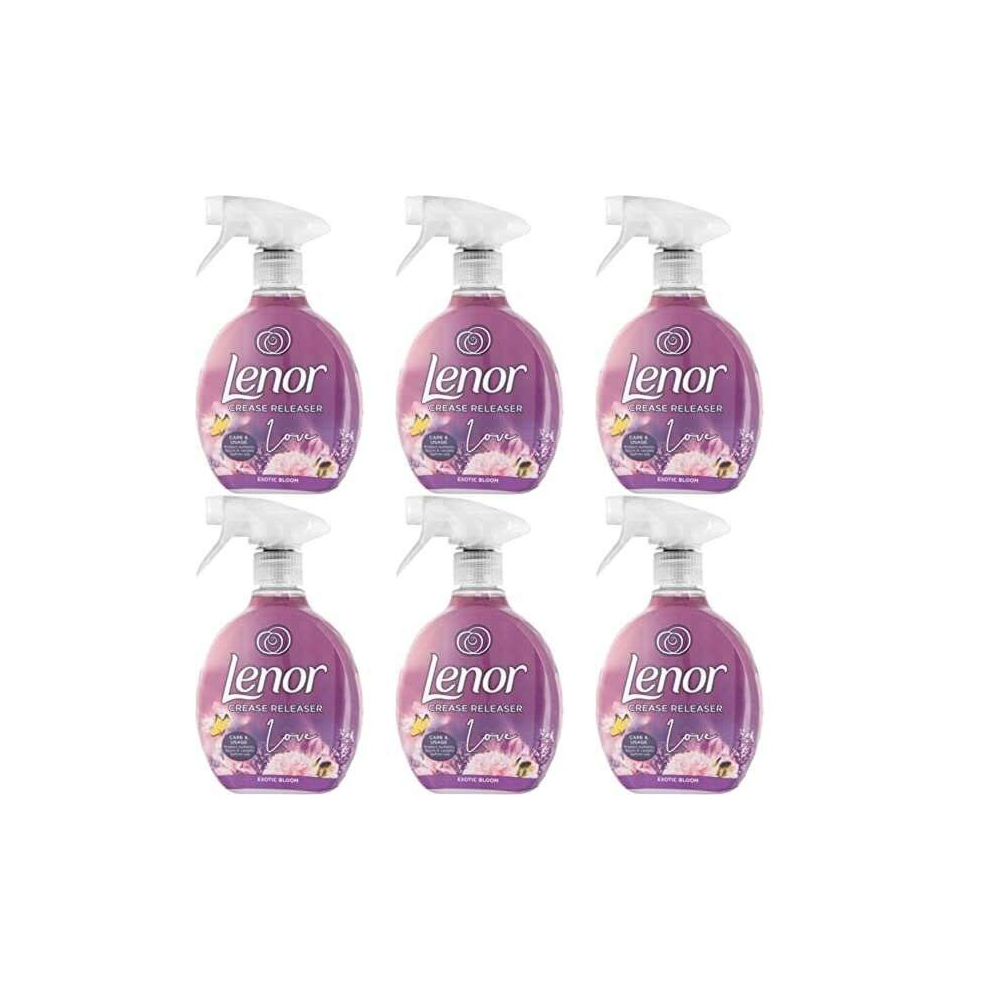 Lenor Crease Releaser Exotic Bloom 500ml (Pack of 6)