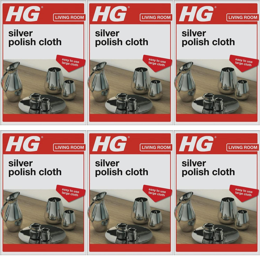HG Silver Polish Cloth   (495000106) (Pack of 6)