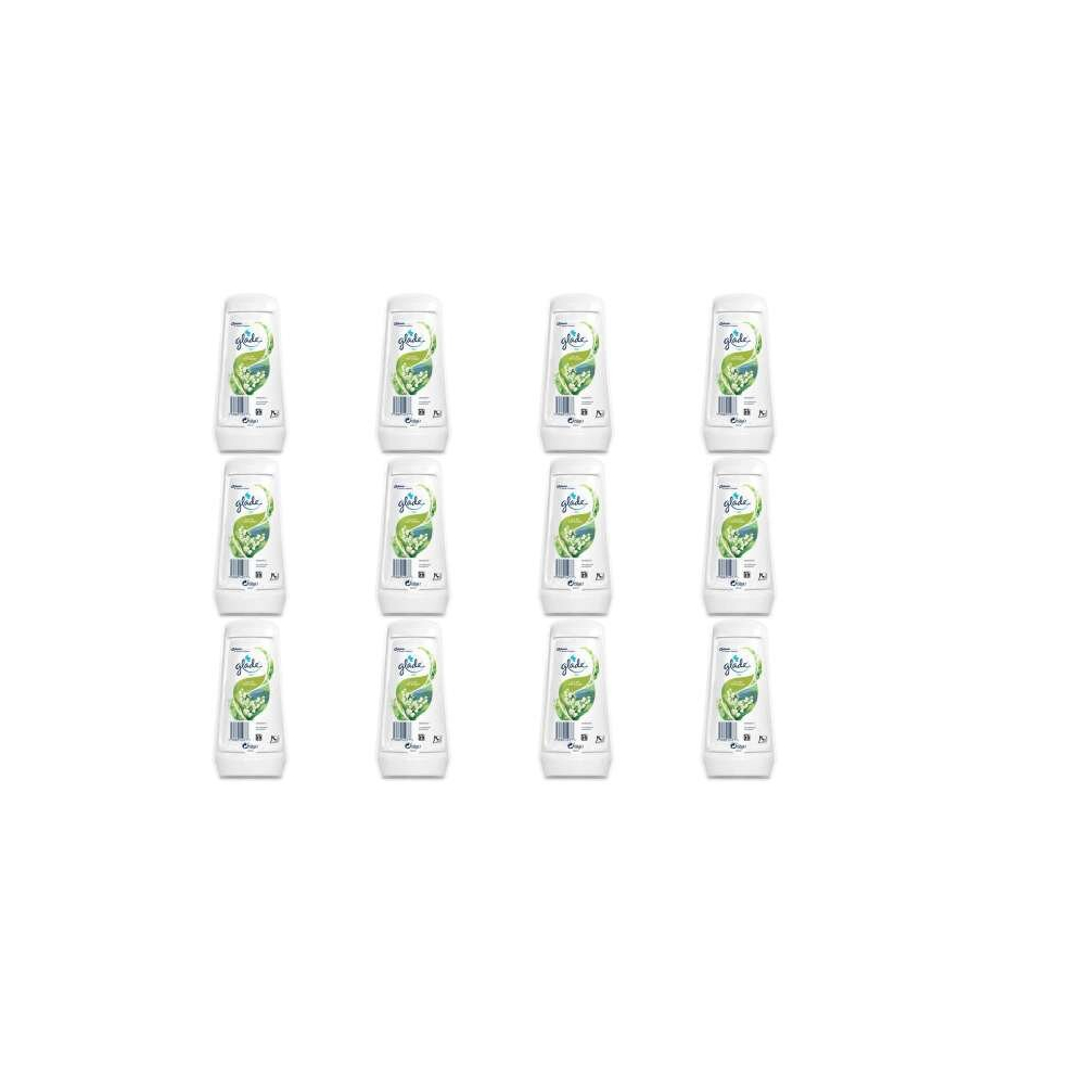 Glade Solid Gel Air Freshener 150g Lily Of The Valley (Pack of 12)