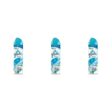 Glade Air Freshener, Aerosol Spray, Clean Linen, 300ml (Pack of 3)