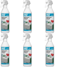 HG Bathroom Cleaner All Surfaces, 500ml Spray (147050106) (Pack of 6)