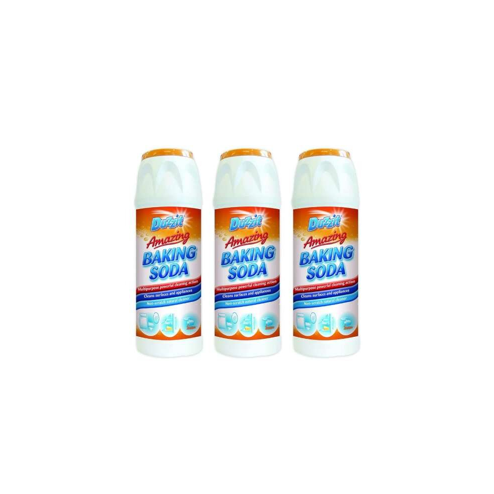 Duzzit Amazing Baking Soda Multi Purpose Household Cleaner, 500 Gram (Pack of 3)