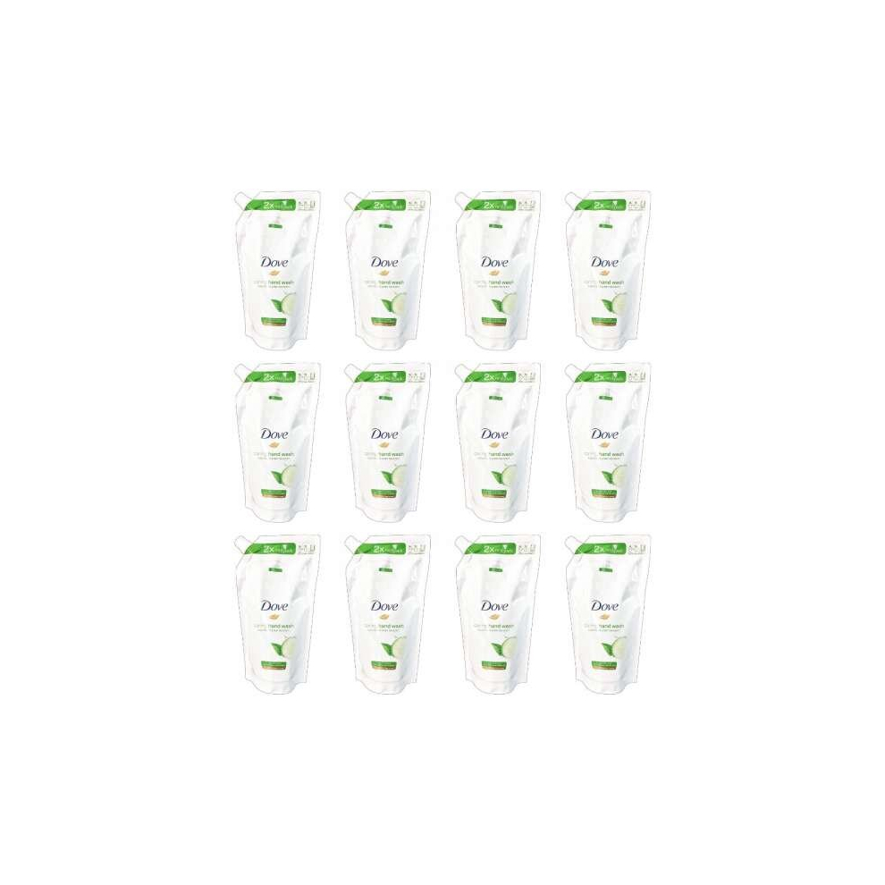 DOVE fresh touch refill hand wash 500ml (Pack of 12)