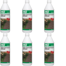 HG Algae and Mould Remover 1 Litre (181100106) (Pack of 6)
