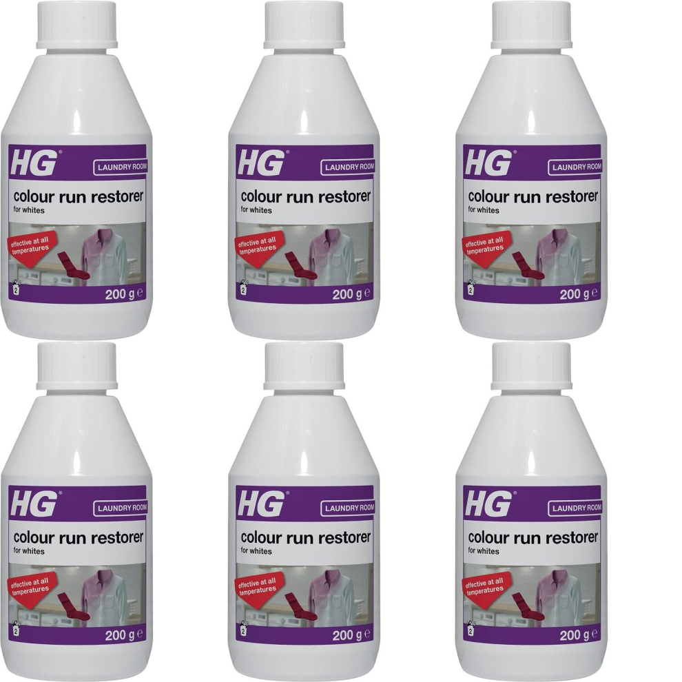 HG Colour Run Restorer For Whites, 200g (275030106) (Pack of 6)