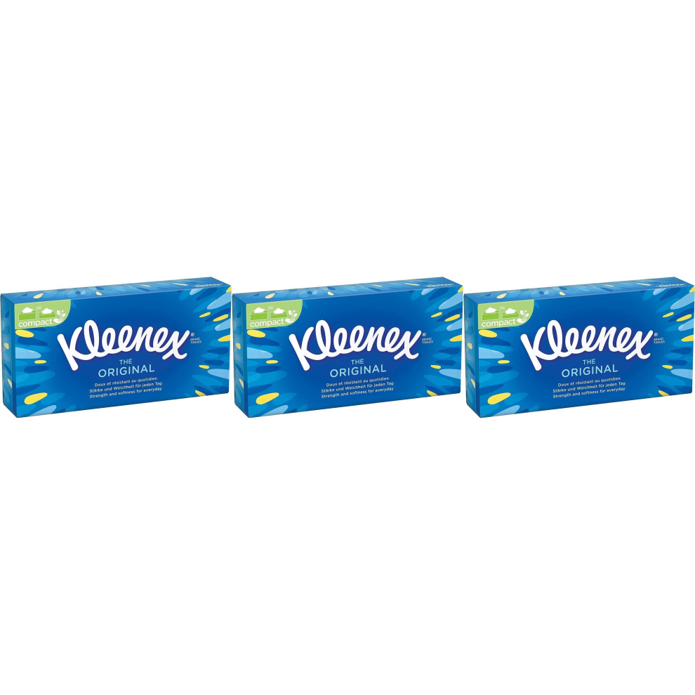 Kleenex Original Tissue Box, 70 Pieces (Pack of 3)