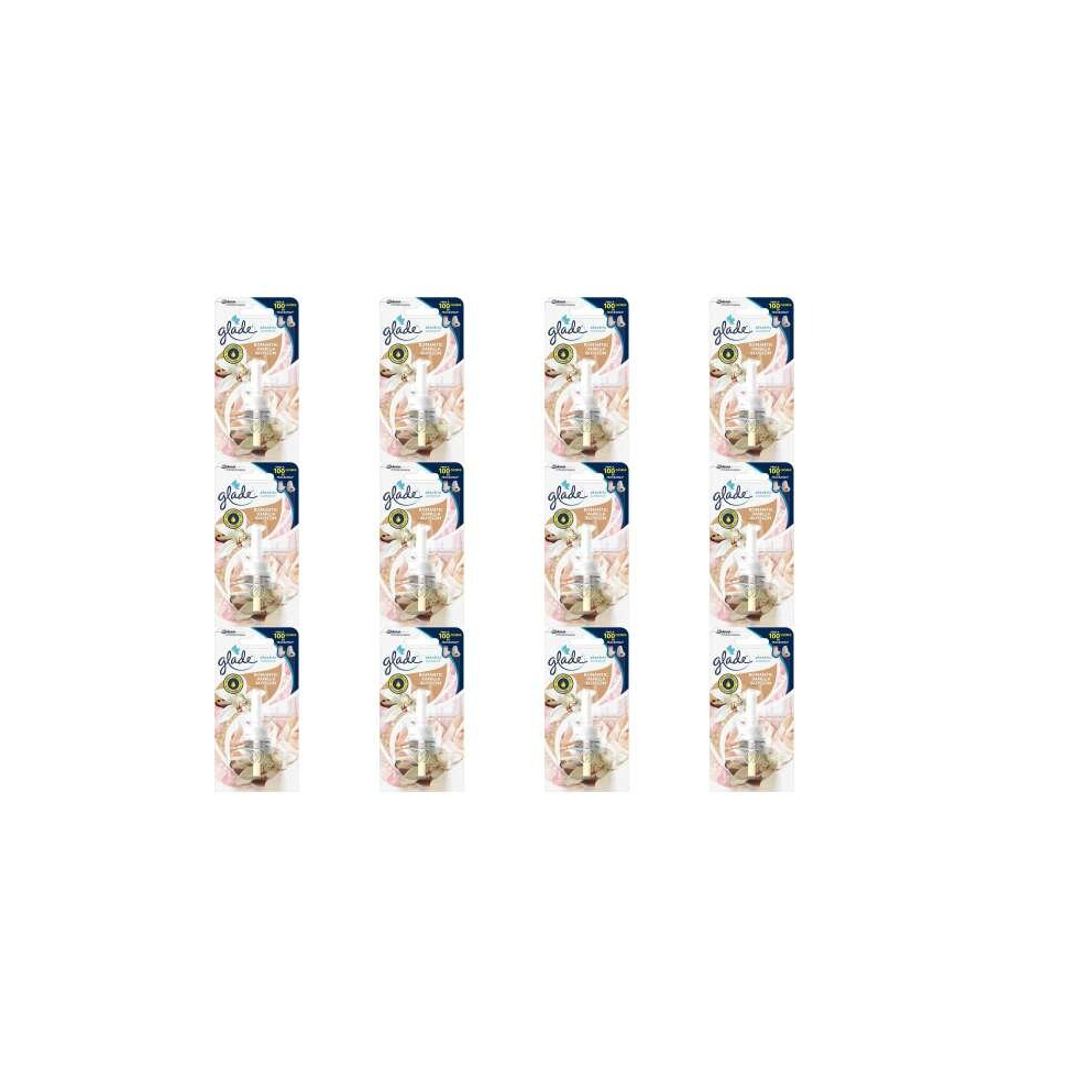 Glade Electric Plug In Oil Refill Air Freshener  Vanilla Blossom 20ml (Pack of 12)