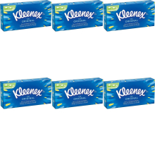 Kleenex Original Tissue Box, 70 Pieces (Pack of 6)