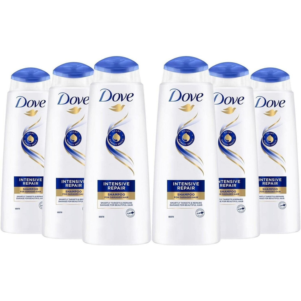 Dove Intensive Repair Shampoo 400ml (Pack of 6)