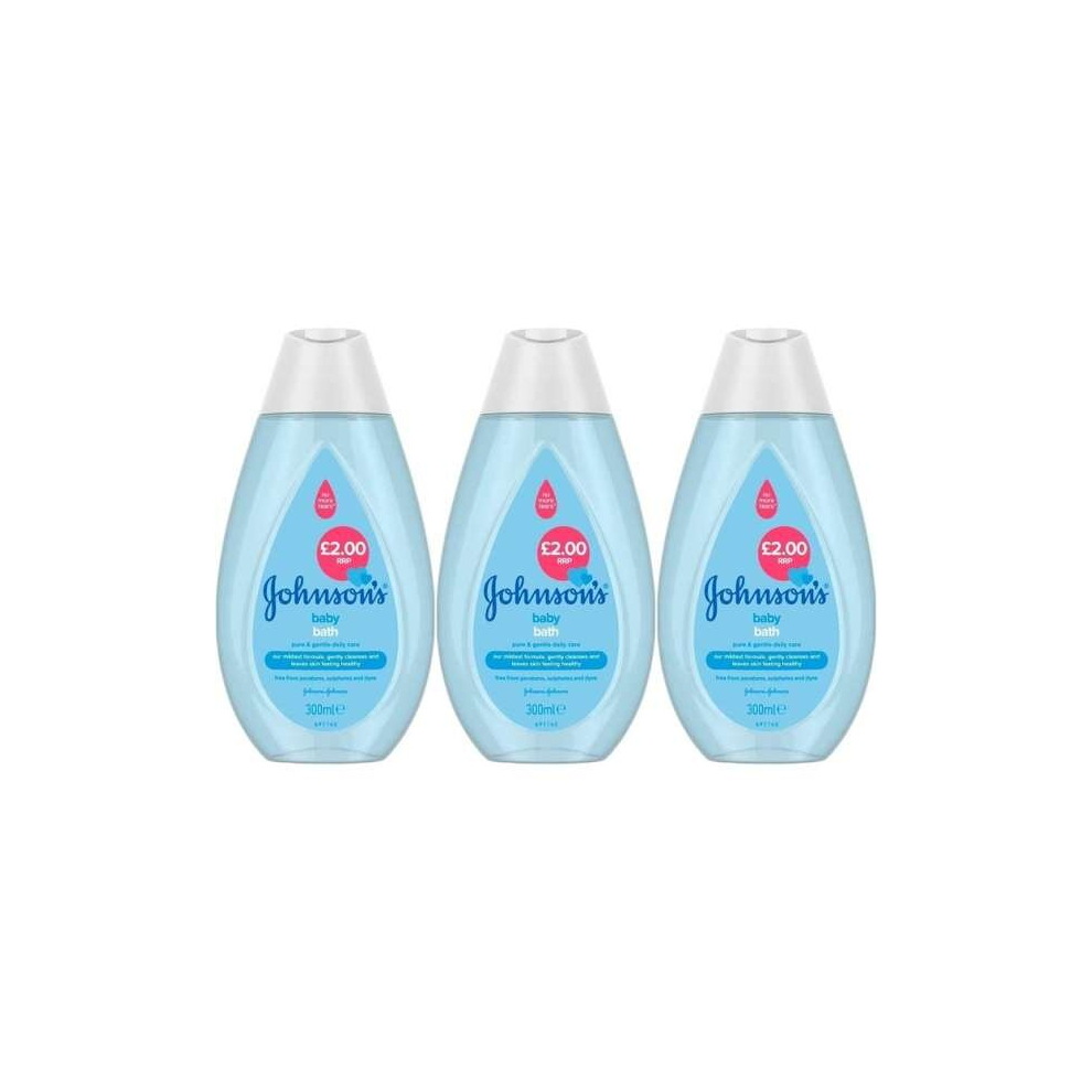 Johnson's Baby Bath 300ml (Pack of 3)