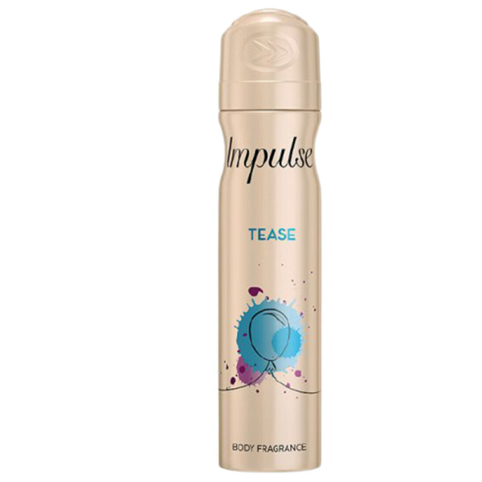 Impulse Tease Body Spray, 75 ml