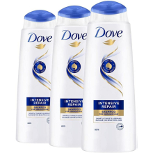 Dove Intensive Repair Shampoo 400ml (Pack of 3)