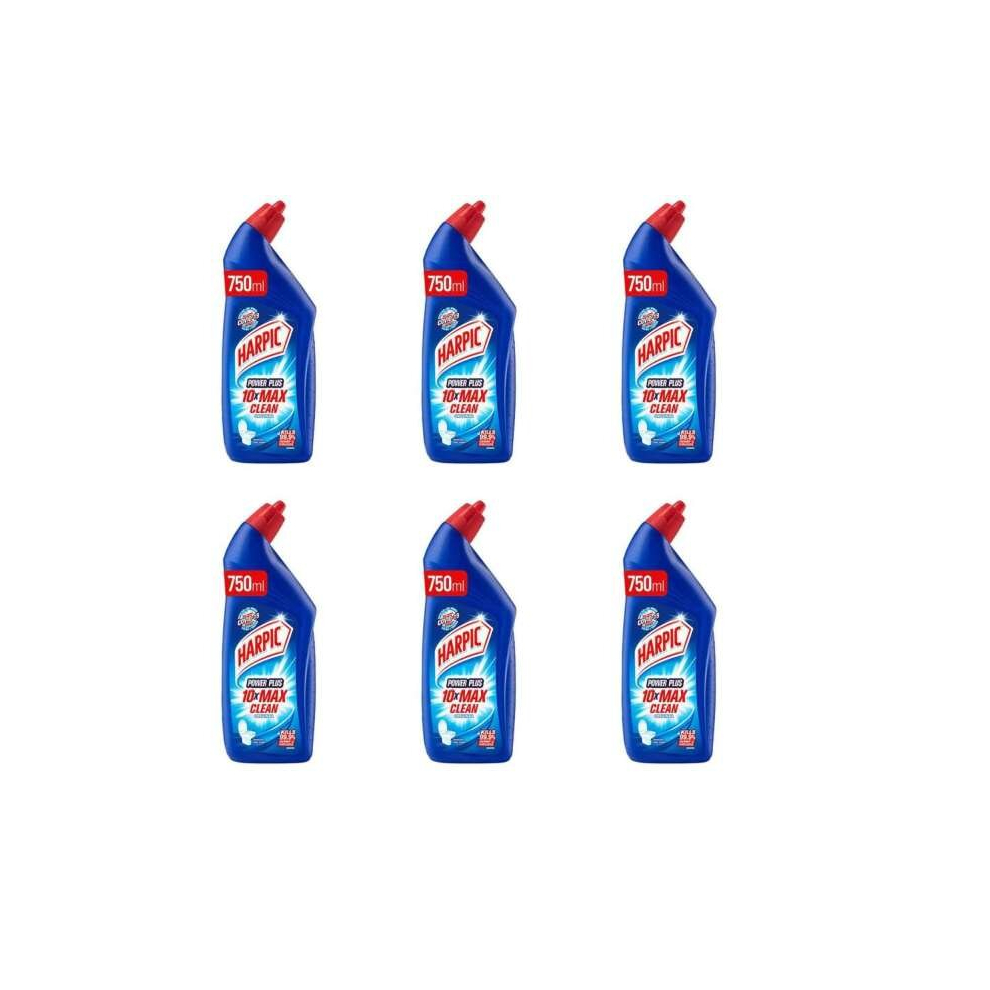 Harpic Power Plus Toilet Cleaner Original750ml (Pack of 6)