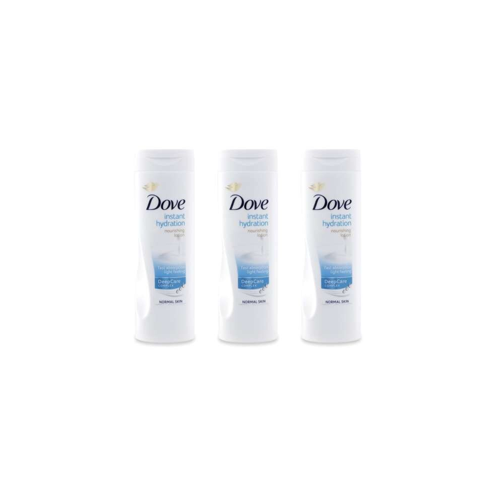 Dove Light Hydro Body Lotion - Normal Skin - 400ml (Pack of 3)