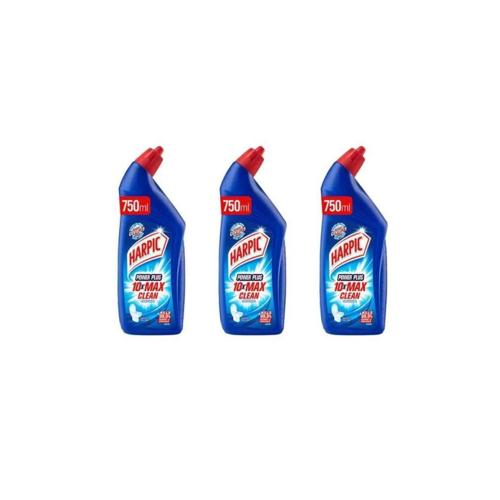 Harpic Power Plus Toilet Cleaner Original750ml (Pack of 3)