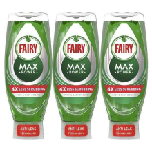 Fairy Max Power Original Washing Up Liquid, 660 ml (Pack of 3)