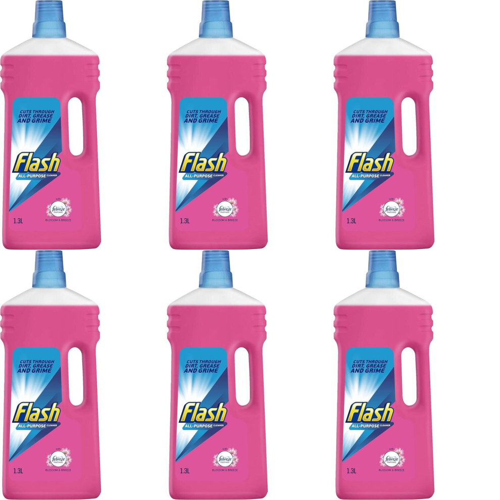 Flash All Purpose Multi Surface & Floor Cleaner Cherry Blossom 1.5L (Pack of 6)