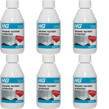 HG Shower Screen Protector, Bathroom Protector, 250ml (476030106) (Pack of 6)