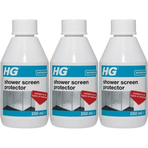 HG HG Shower Screen Protector, Bathroom Protector, 250ml (476030106) (Pack of 3)