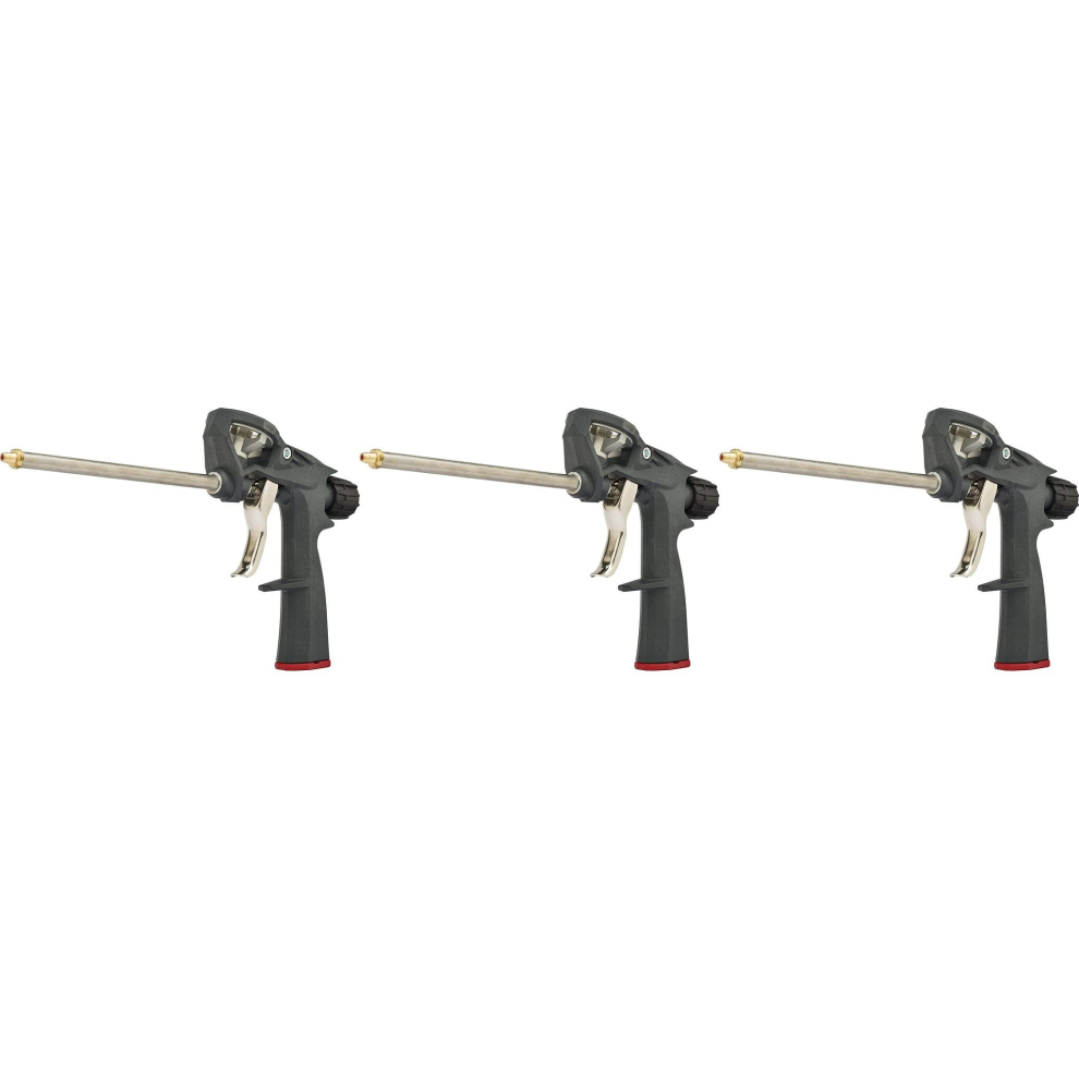 Everbuild P65 Heavy Duty Metal Expanding Foam Gun Applicator      GFAPP65 (Pack of 3)