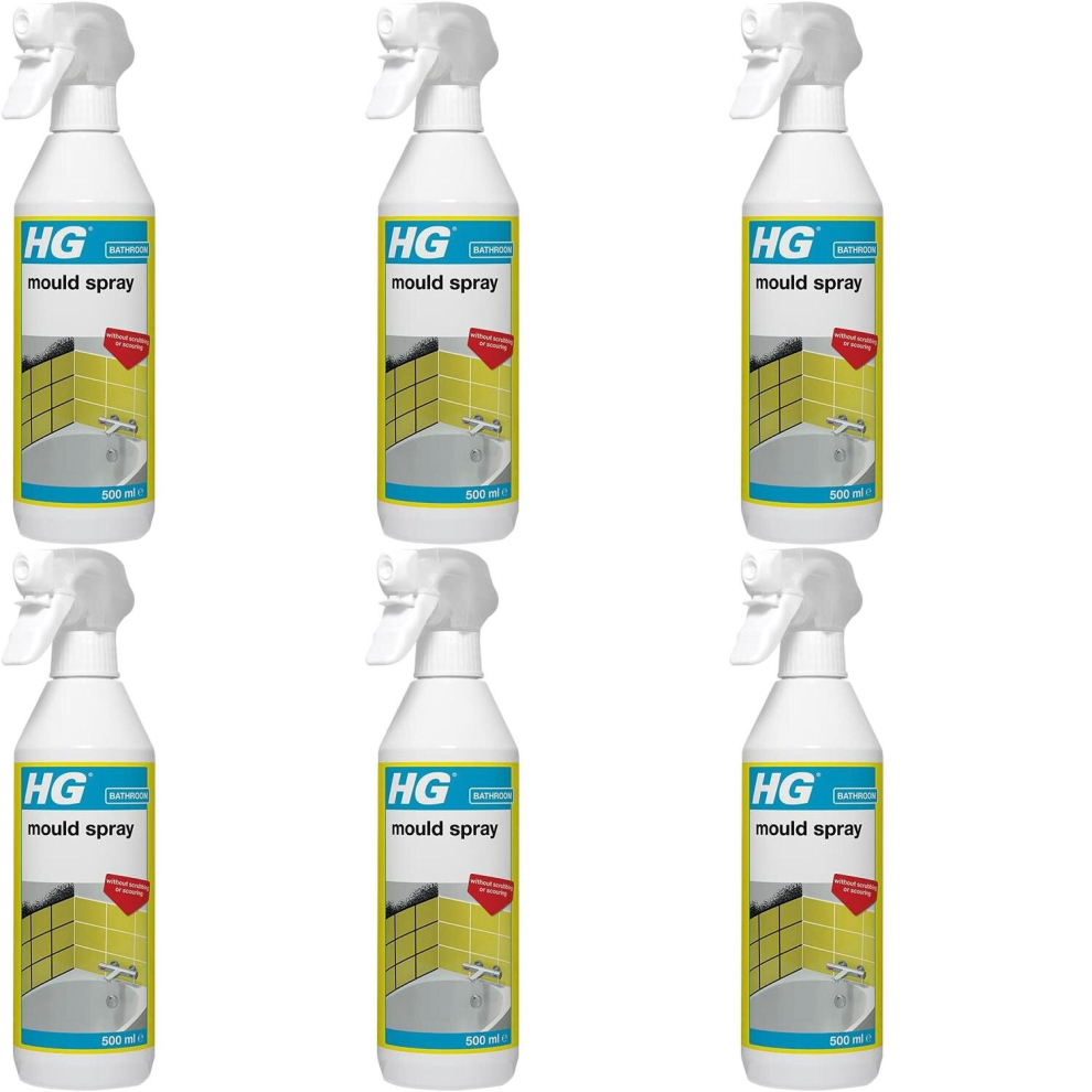 HG Mould Remover Spray, 500ml (186050106) (Pack of 6)