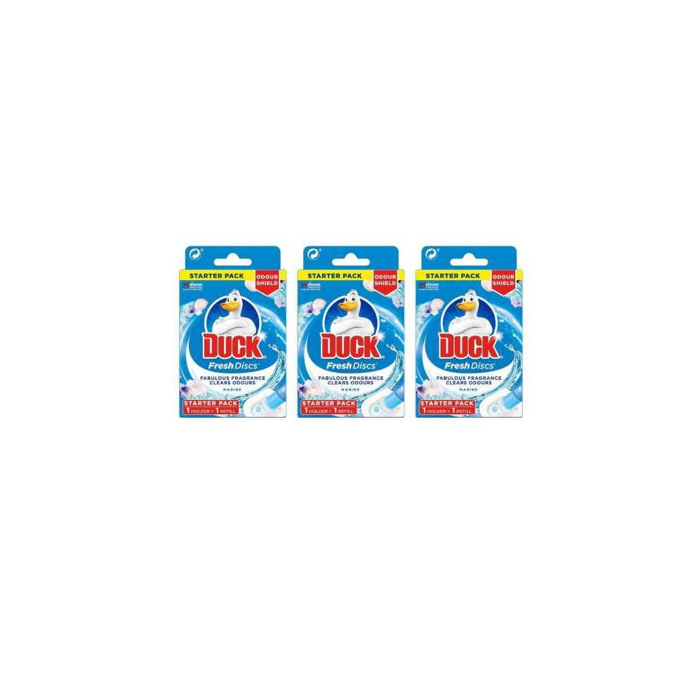 Duck Fresh Disc Holder Marine 36Ml (Pack of 3)