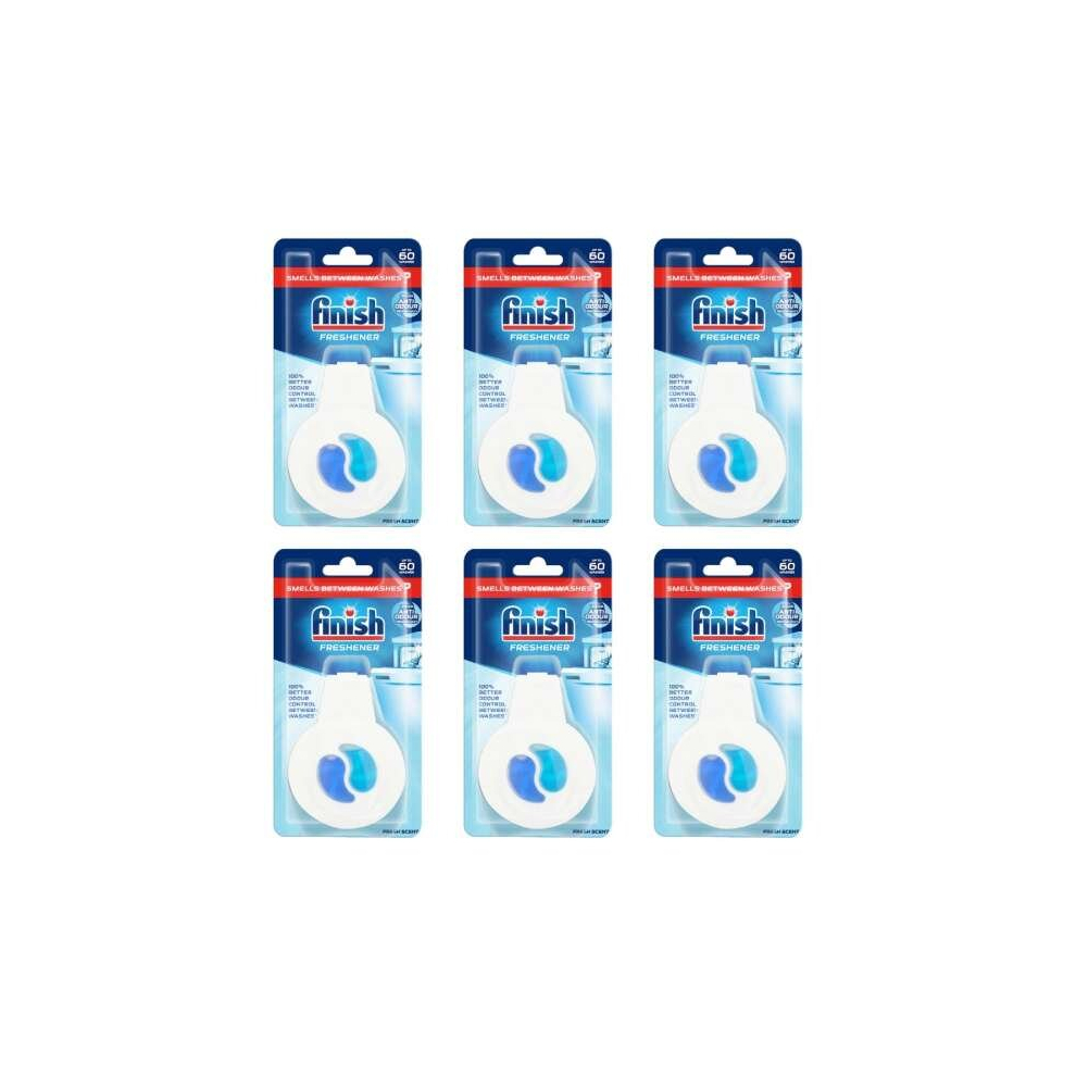 Finish Odour Stop Dishwasher Freshener  regular 4ml (Pack of 6)