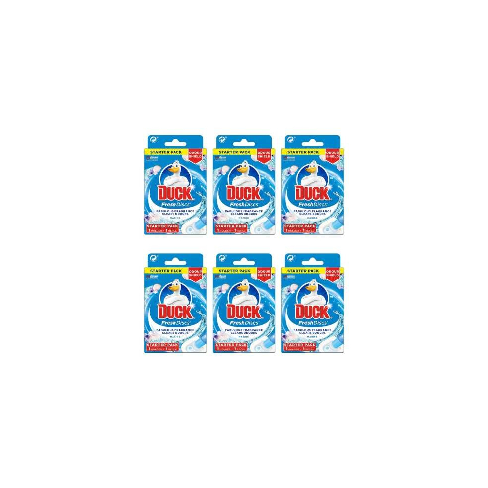 Duck Fresh Disc Holder Marine 36Ml (Pack of 6)