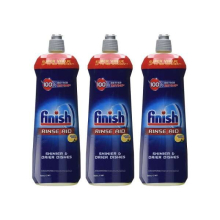 Finish Rinse Aid Shine and Protect Lemon Sparkle 800ml (Pack of 3)