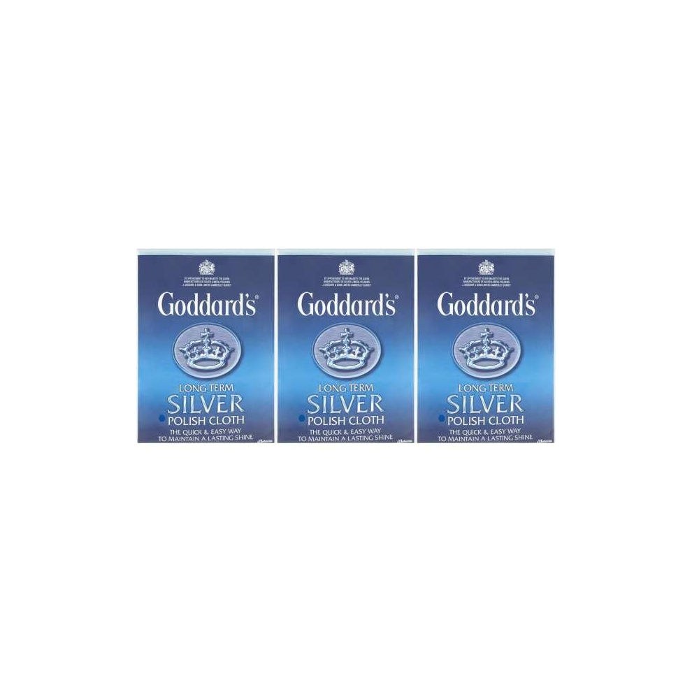 Goddards Long Term Silver Cloth (Pack of 3)