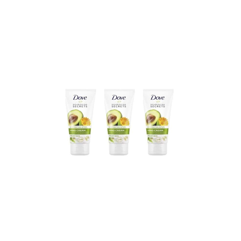 Dove Invigorating Ritual Hand Cream 75ml (Pack of 3)