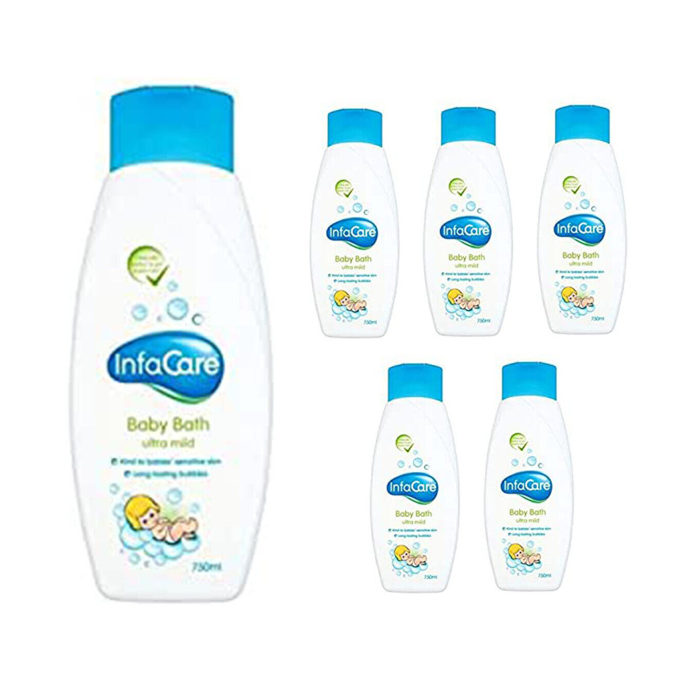 Infacare Baby Bath 750ml (Pack of 6)