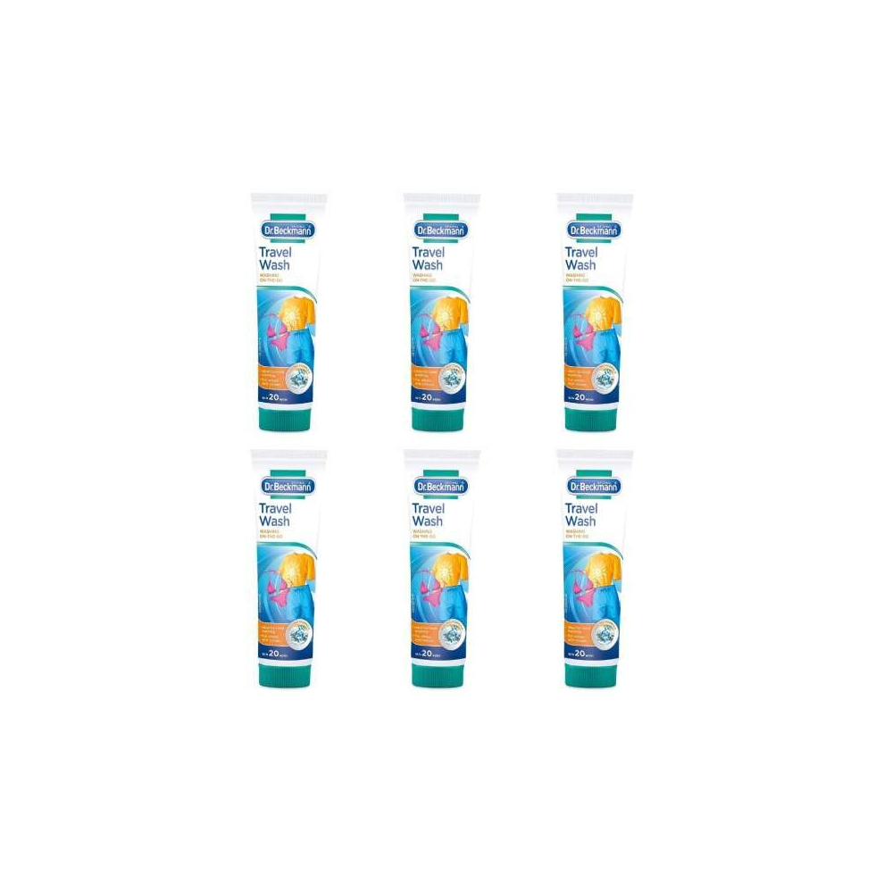 Dr Beckmann Non-Bio Travel Wash 100ml (Pack of 6)