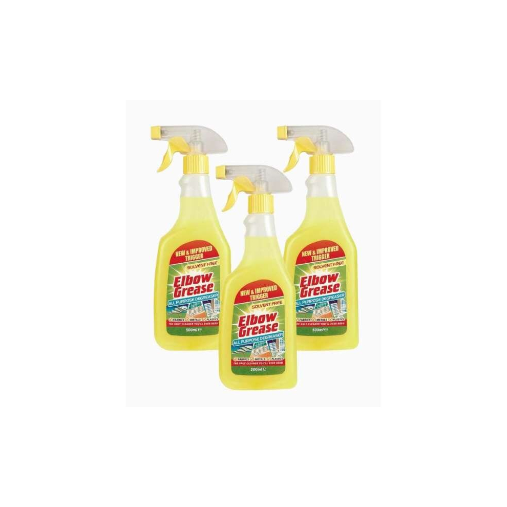 Elbow Grease 500ml All Purpose De-Greaser (Pack of 3)