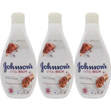 Johnsons Vita-Rich Brightening Body Lotion 3 x 400ml – Radiant, Even Skin