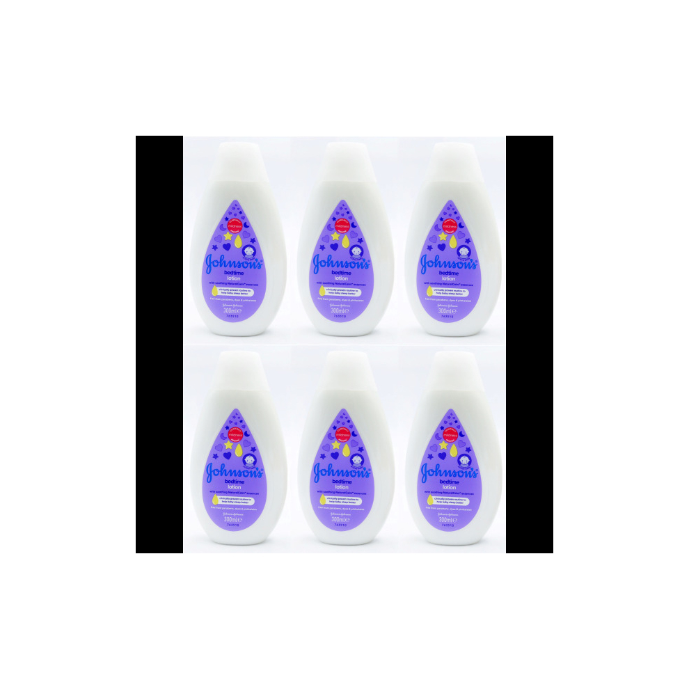 Johnsons Baby Bedtime Lotion 300ml (Pack of 6)