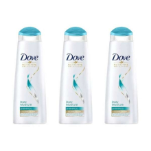 Dove Daily Moisture Shampoo (NOT 2IN1) - 250ml (Pack of 3)