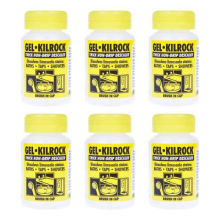 Kilrock brush on Gel Descaler,Limescale remover160ml (Pack of 6)