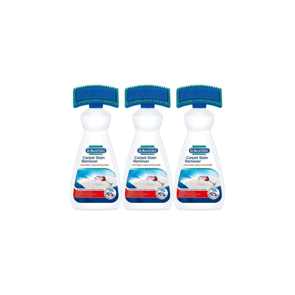 Dr Beckmann Carpet Cleaner & Brush 650ml  ( p ) (Pack of 3)